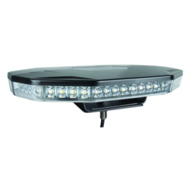 Van Master VMG718 10-30V 345mm R65 1 Bolt Amber Low Profile LED Mini Lightbar PN: VMG718